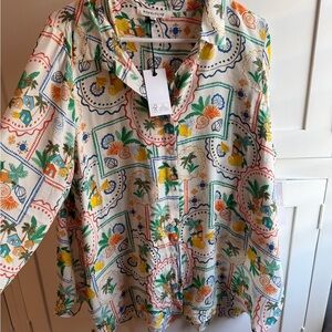 Rose & Olive Multicolor Patterned Blouse